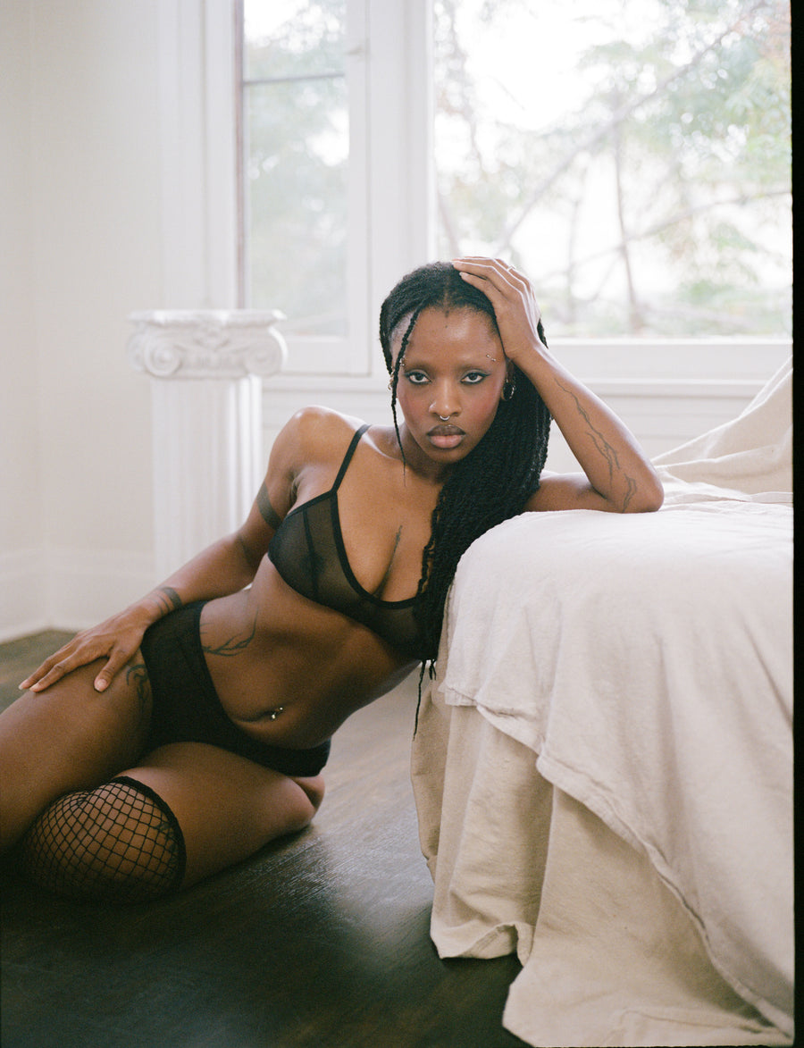 DAILY BRA - BLACK