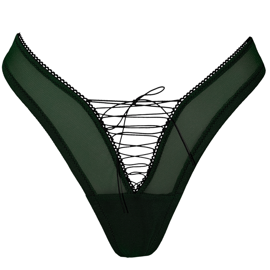 ROBBI THONG - FOREST GREEN