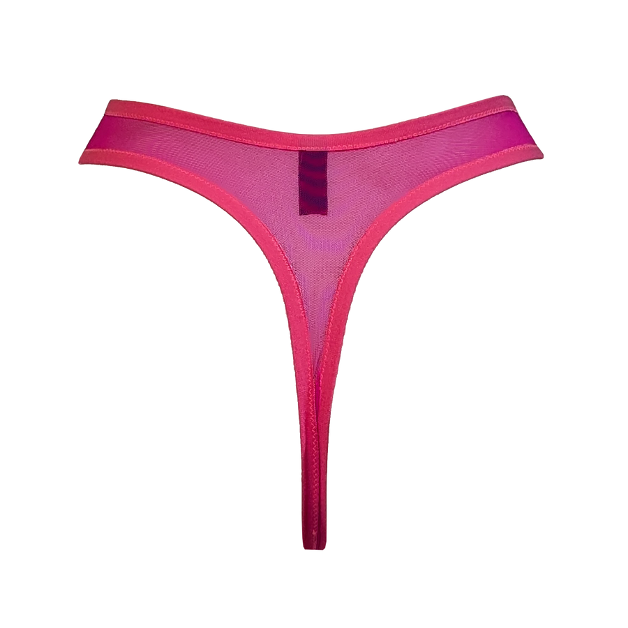 HIGH CUT THONG - PINK