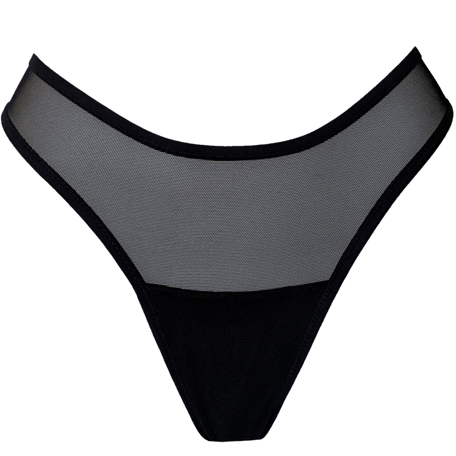 BASIC THONG - BLACK