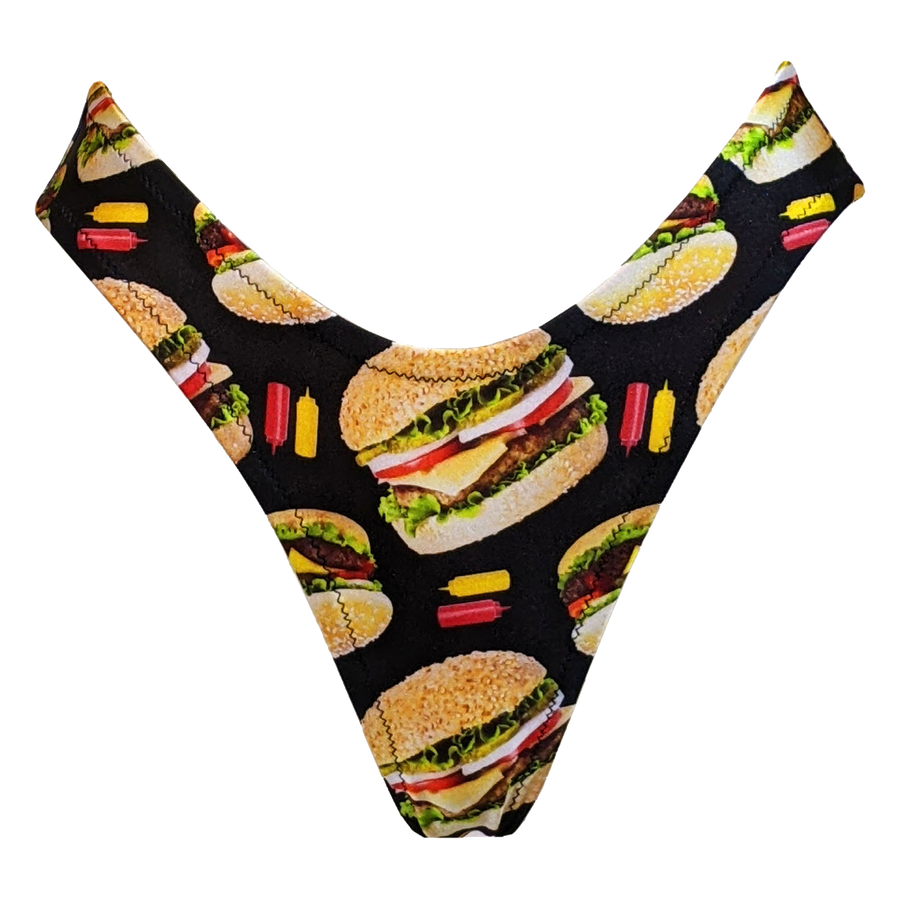 LARA SWIM BOTTOM - BURGERS!