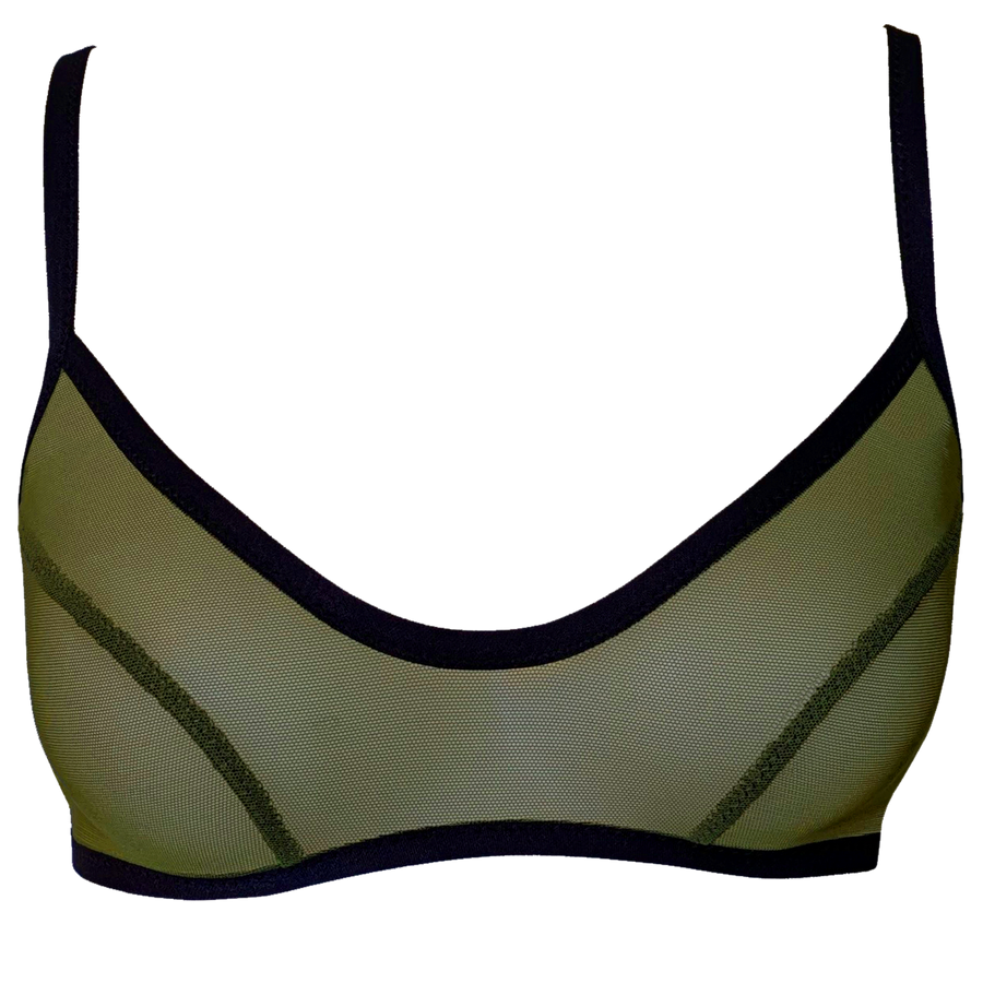 DAILY BRA - OLIVE GREEN