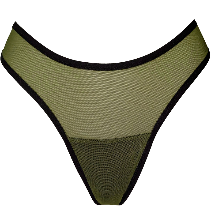 BASIC THONG - OLIVE GREEN