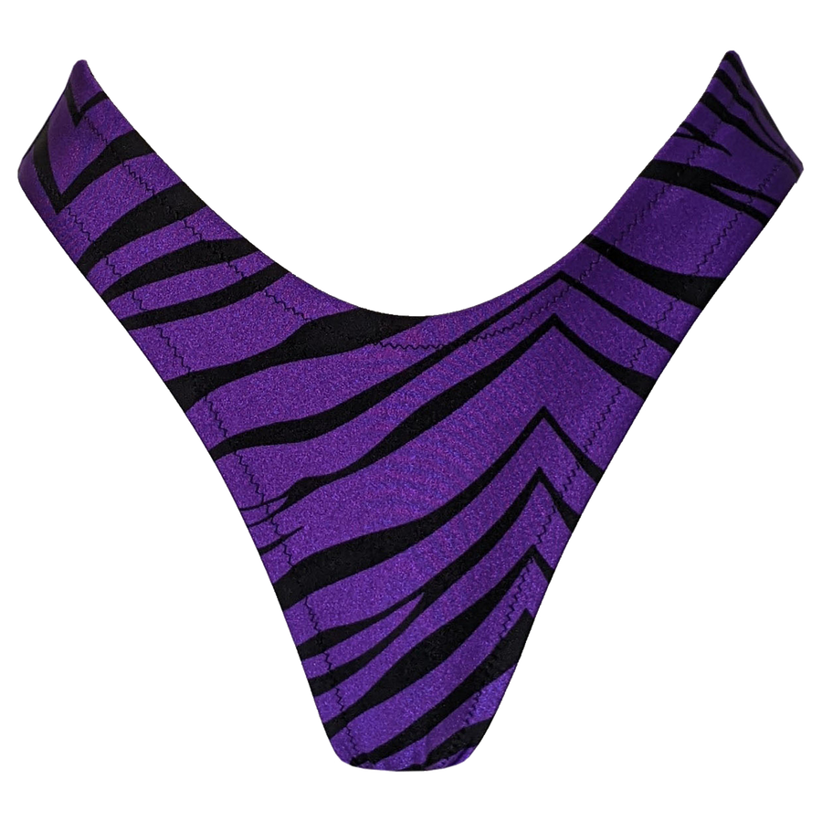 LARA SWIM BOTTOM - PURPLE TIGER